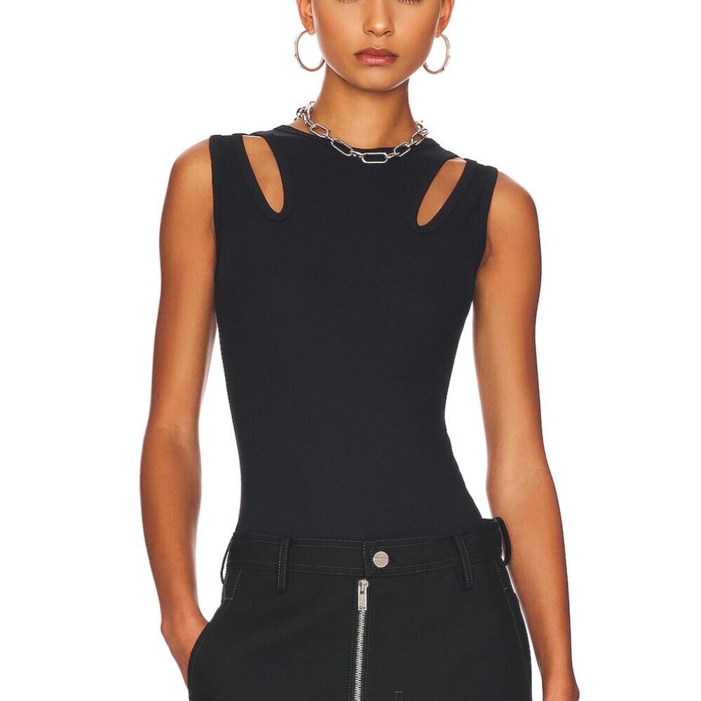 REVOLVE Black Sleeveless Bodysuit